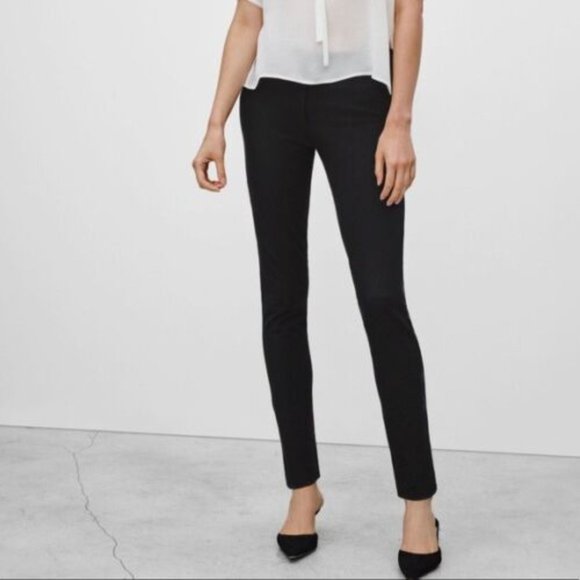 Aritzia Wilfred Elliot High Waisted Pants with Side Zipper Ankle Detail Size 4 - Picture 1 of 9